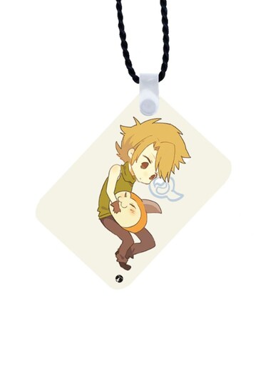Digimon Printed Car Mirror Pendant