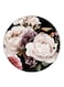 Flowers Printed Fridge Magnet Round Multicolour