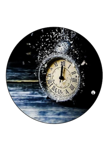 Clock Printed Fridge Magnet Multicolour