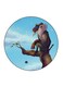 Cartoon Printed Fridge Magnet Multicolour 5.5 x 5.5cm