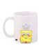Spongebob Printed Mug White/Yellow