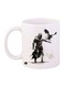 Assassin's Creed Printed Coffee Mug White/Black/Grey