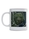 Bear Printed Coffee Mug White/Green/Blue 350ml
