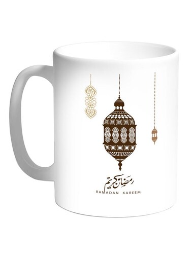 Ramadan Kareem Printed Coffee Mug Multicolour 11ounce