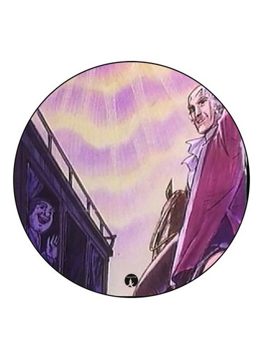 Cartoon Printed Fridge Magnet Pink/Purple/Yellow 5.5cm