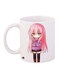 Doll Printed Coffee Mug White/Pink/Beige 11ounce