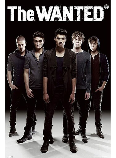 The Wanted Wall Poster Multicolour 91.5 x 61cm