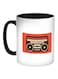 Classic Recorder Printed Coffee Mug White/Red/Black 11ounce