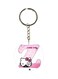 Initial Z Designed Dual Sided Keychain