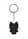 Cartoon Bat Printed Keychain