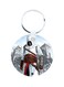 Assassin's Creed Printed Keychain White/Grey/Brown