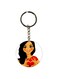 Girl Printed Keychain