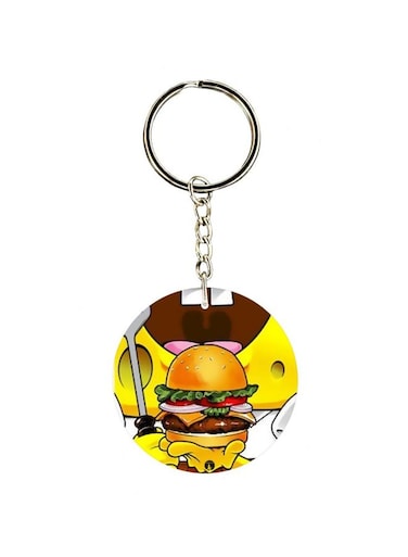 Cartoon Printed Keychain