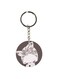 Cat Printed Keychain