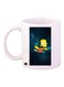 The Simpsons Printed Mug White/Blue/Yellow Standard Size