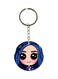 Cartoon Printed Single Sided Pocket Keychain