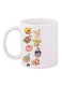 Anime Digimon Printed Mug White/Yellow/Grey