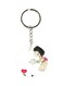Printed Single Sided Keychain