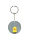Cartoon Themed Single Sided Keychain
