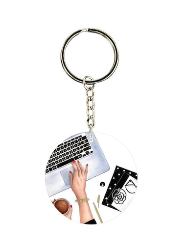 Double Side Printed Keychain