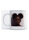 Mug African Woman For Coffee And Tea White