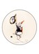 Rabbit Printed Fridge Magnet Multicolour