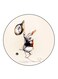 Rabbit Printed Fridge Magnet Multicolour