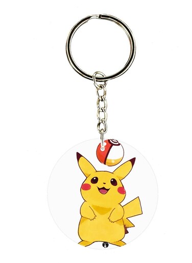 Pokemon Double Side Printed Keychain
