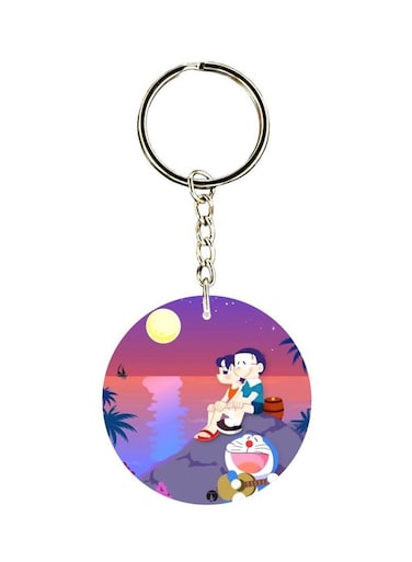 Doremon Printed Keychain