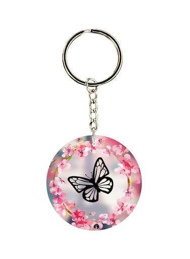 Butterfly Printed Keychain