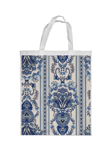 Decorative Drawings Printed Shopping Bag Multicolour