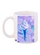 Ice Cream Printed Coffee Mug White/Purple/Blue 11ounce