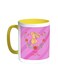 Happy Mother's Day Printed Coffee Mug Yellow/White 11ounce