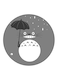 Totoro Printed Fridge Magnet Multicolour