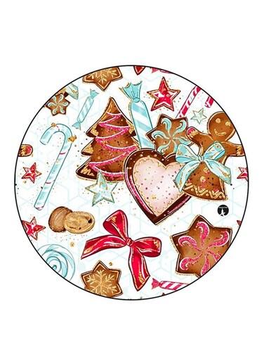 Cookies Printed Fridge Magnet Multicolour