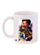 Cartoon Girl Printed Coffee Mug White/Blue/Brown