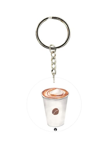 Double Side Printed Keychain