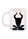 Cartoon Printed Coffee Mug White/Pink/Black 11ounce