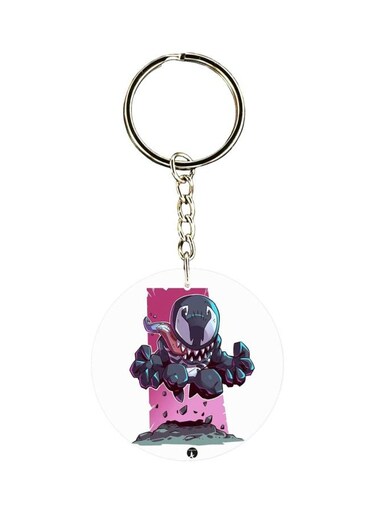 Venom Printed Keychain