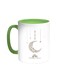 Ramadan Kareem Printed Coffee Mug Green/White 11ounce