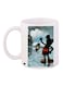Mickey Mouse Printed Coffee Mug White/Black/Red