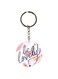 Be Lovely Printed Keychain