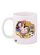 Digimon Printed Mug White/Yellow/Blue 12ounce