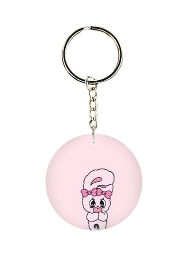 Cartoon Printed Keychain