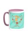 Happy Mother's Day Printed Coffee Mug Pink/White 11ounce