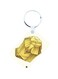 Anime Digimon Printed Keychain Yellow/Beige