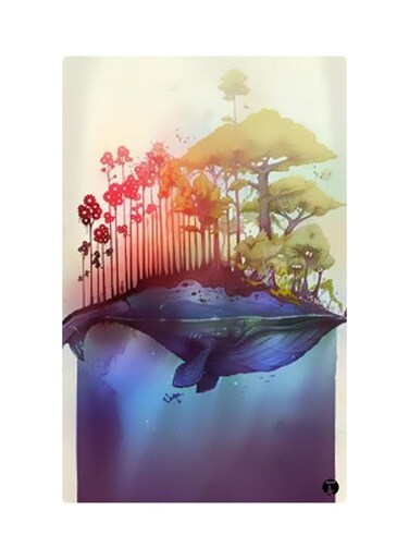 Printed Fridge Magnet Multicolour 8.5x0.4x5.5cm