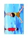 Printed Fridge Magnet Multicolour 8.5x0.4x5.5cm