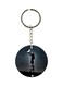 Human Figure Printed Keychain
