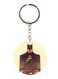 Double Sided Batman Printed Keychain